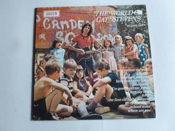 Cat Stevens - The world of Cat Stevens (LP), Cd's en Dvd's, Vinyl | Pop, Zo goed als nieuw, Verzenden