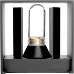 2dekans | Reach Up&Down Muurlamp Zwart kubus met LED, Ophalen of Verzenden, Zo goed als nieuw