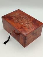 Sieradendoos - Hout (Thuya), Hout, Palissander, Nacre,