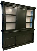 Buffetkast flessengroen Deurne 200cm dichte middendeur, Huis en Inrichting, Ophalen of Verzenden, Nieuw
