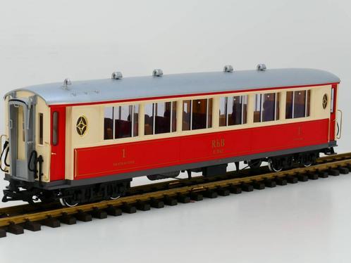 LGB 30650 RhB-Salonwagen As 1142 Met binnenverlichting, M..., Hobby en Vrije tijd, Modeltreinen | Overige schalen, Overige typen