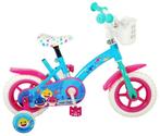 Ocean Kinderfiets - Unisex - 10 inch - Roze Blauw -, Fietsen en Brommers, Fietsen | Meisjes, Verzenden, Nieuw, 14 inch of minder