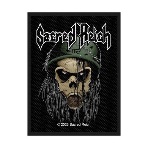 Sacred Reich - OD - patch officiële merchandise, Verzamelen, Muziek, Artiesten en Beroemdheden, Ophalen of Verzenden