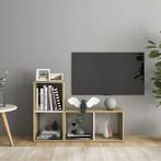 vidaXL Tv-meubelen 2 st 72x35x36,5 cm bewerkt hout wit, Huis en Inrichting, Kasten | Televisiemeubels, Nieuw, Verzenden
