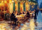 Irina Collins - Café Among Lights XL · NO Reserve, Antiek en Kunst