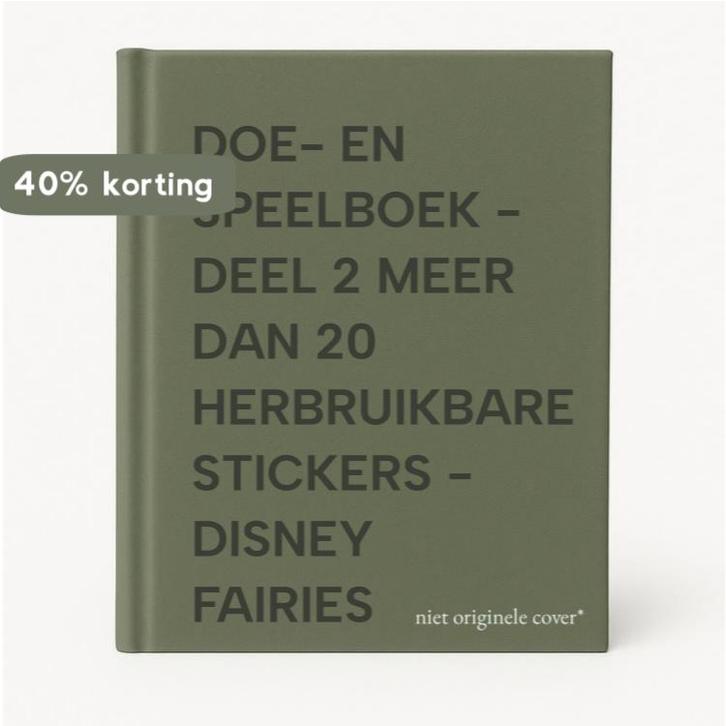 DOE- EN SPEELBOEK - DEEL 2 MEER DAN 20 HERBRUIKBARE STICKERS, Boeken, Overige Boeken, Gelezen, Verzenden
