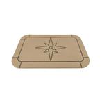 Tafelblad Eco Teak Classic Soft 37 x 60 cm, Watersport en Boten, Ophalen of Verzenden, Nieuw