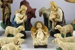 Beeldje - Kerstgroep (20) - Gips, Antiek en Kunst