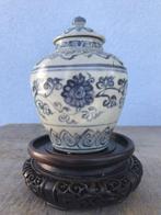 Vaas - Hout, Porselein - China - Ming Dynastie (1368-1644), Antiek en Kunst