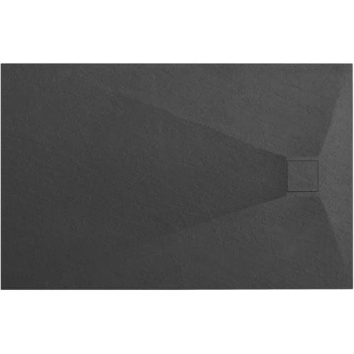 REA Mat zwarte douchebak - Antislip - Krasbestendig - 80..., Doe-het-zelf en Verbouw, Sanitair, Nieuw, Ophalen of Verzenden
