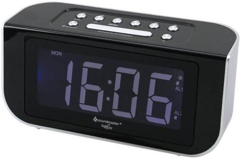 Soundmaster FUR4005 FM radio met radio gestuurde klok, Witgoed en Apparatuur, Wekkers, Verzenden