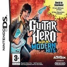 MarioDS.nl: Guitar Hero On Tour Modern Hits and Guitar Grip, Spelcomputers en Games, Games | Nintendo DS, Zo goed als nieuw, Ophalen of Verzenden