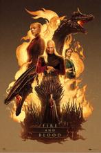 Poster House of the Dragon Fire and Blood 61x91,5cm, Verzenden, Nieuw, A1 t/m A3