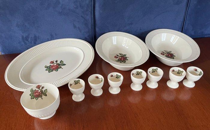 Wedgwood - Tafelservies (11) - Moss Rose - Aardewerk -, Antiek en Kunst, Antiek | Meubels | Tafels