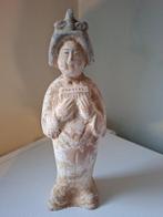Beeldje - Fat Lady (Tang Dynasty Style) - Terracotta, Antiek en Kunst