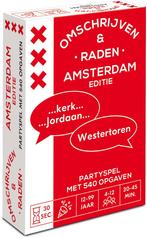 Omschrijven & Raden - Amsterdam | Tuckers Fun Factory -, Hobby en Vrije tijd, Gezelschapsspellen | Kaartspellen, Verzenden, Nieuw