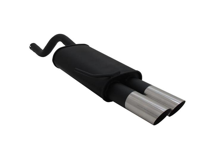 RVS Sport Achterdemper voor Renault Clio 2 - Geschikt voo..., Auto-onderdelen, Uitlaatsystemen, Nieuw, Ophalen of Verzenden