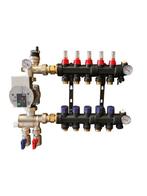 7 groep kunststof verdeler met pomp + 500mtr/ 200mtr 16mm..., Doe-het-zelf en Verbouw, Verwarming en Radiatoren, Ophalen of Verzenden