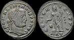 305-311ad Roman Galerius Ae follis Genius pouring libatio..., Verzenden