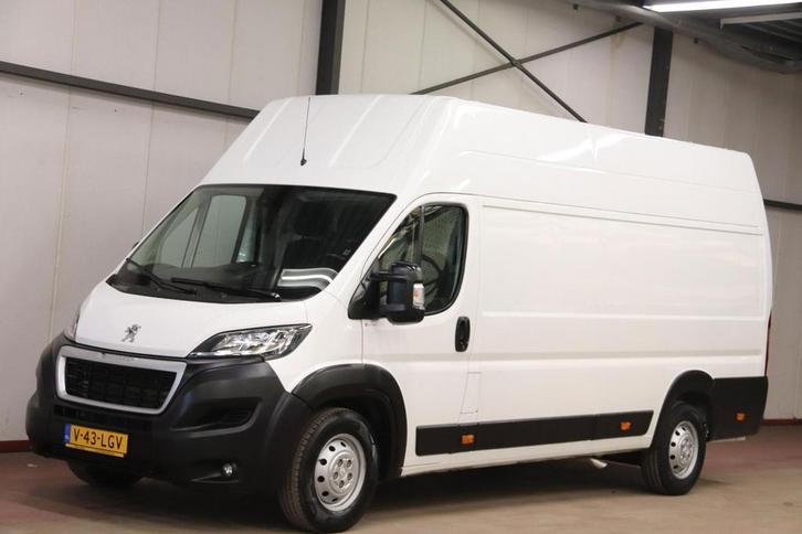 Peugeot Boxer 2.2 BlueHDi 140 L4H3 ACHTERUITRIJCAMERA, Auto's, Bestelauto's, Lease, Handgeschakeld, Wit, Peugeot, Financial lease