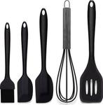 HI NATURE™ Spatel set van 5 stuks - Spatel silicone -, Ophalen of Verzenden, Zo goed als nieuw