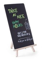 Krijtbord met ezel - (B)21x(D)22x(H)36cm, Verzenden, Nieuw in verpakking