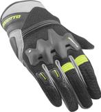 Bogotto Xatran Perforated Black Grey Neon Yellow Motorcycle, Handschoenen, Nieuw met kaartje, Bogotto, Heren