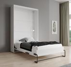 opklapbed twijfelaar 120x200 wit - Eenpersoonsbed