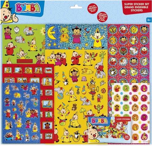 Stickerset Bumba XL, Hobby en Vrije tijd, Feestartikelen, Nieuw, Ophalen of Verzenden