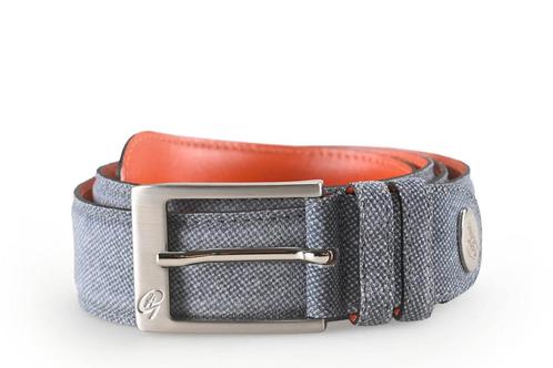 Greve Riem Grijs | 10% extra korting, Kleding | Heren, Riemen en Ceinturen, Overige kleuren, Zo goed als nieuw, Verzenden