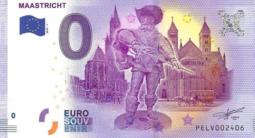0 euro Nederland 2017 - Maastricht, Postzegels en Munten, Bankbiljetten | Nederland, Verzenden