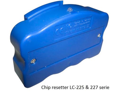 Huismerk Cartridge Blauw t.v.v. Brother Chip resetter LC-225, Computers en Software, Printerbenodigdheden, Cartridge, Nieuw