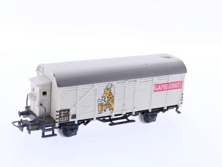 Schaal H0 Märklin 325 .3 bierwagen Gambrinus #P22 (Gesloten, Hobby en Vrije tijd, Modeltreinen | H0, Wisselstroom, Analoog, Gebruikt