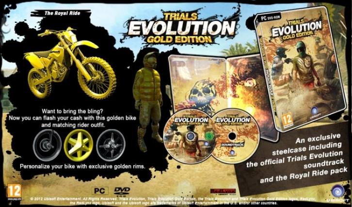 Trials Evolution Gold Edition (PC Gaming), Spelcomputers en Games, Games | Pc, Gebruikt, Vanaf 7 jaar, Verzenden