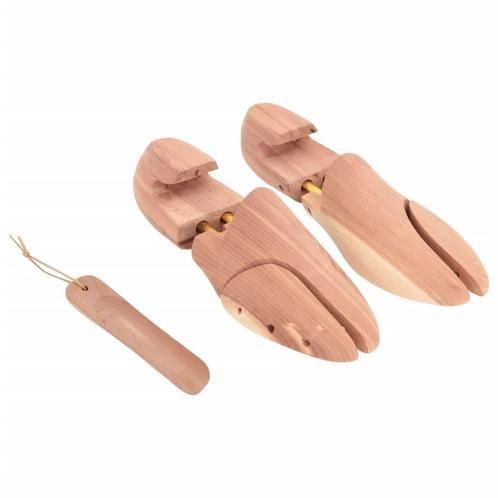 vidaXL Schoenspanner met schoenlepel EU 40-41 massief, Huis en Inrichting, Kasten | Schoenenkasten, Nieuw, Verzenden