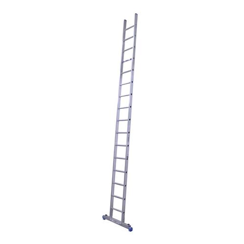 ALX XD professionele enkele ladder + balk, Doe-het-zelf en Verbouw, Ladders en Trappen, Ladder, Nieuw, Verzenden