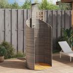 vidaXL Buitendouche 100x100x241,5 cm poly rattan en, Tuin en Terras, Verzenden, Nieuw