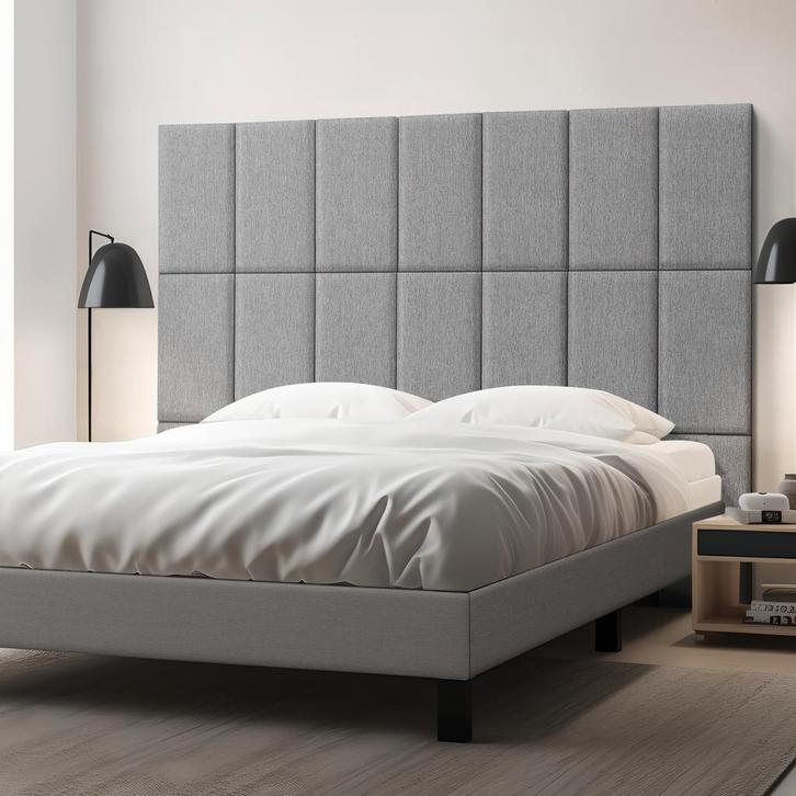 Gestoffeerde wandpanelen Carpino set van 3 stof 60x30 cm lic, Doe-het-zelf en Verbouw, Platen en Panelen, Verzenden