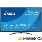 Iiyama Prolite X4373UHSU-B2 43  Ultra HD VA Monitor, Verzenden, Nieuw, Iiyama