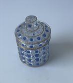 Baccarat - Parfumfles - blauwe diamanten pierreries -