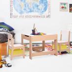 vidaXL Kindertafel met 2 stoelen MDF, Verzenden, Nieuw
