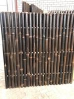 Outlet bamboe schuttingen - 180x180 cm - Donker, Tuin en Terras, Verzenden, Nieuw