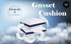 MF International Gusset Pillow Kussenset | 2 stuks | Luxury, Huis en Inrichting, Slaapkamer | Beddengoed, Nieuw