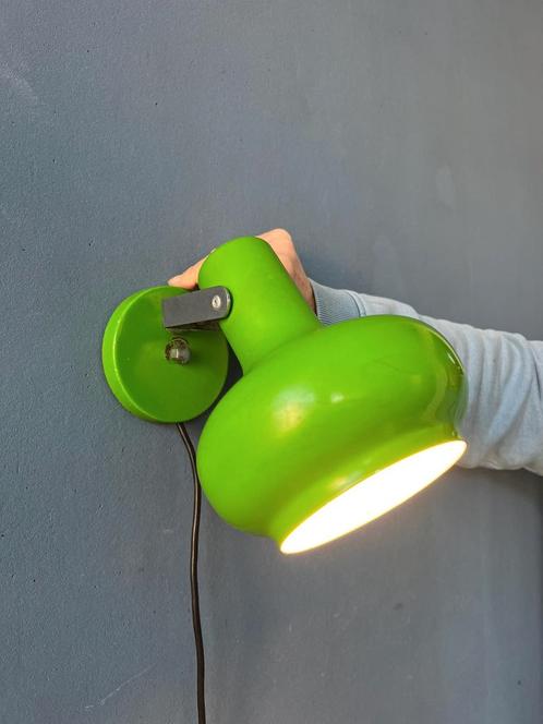 Vintage Anvia Apple Green Space Age Wall Sconce, Huis en Inrichting, Lampen | Wandlampen, Nieuw, Ophalen of Verzenden