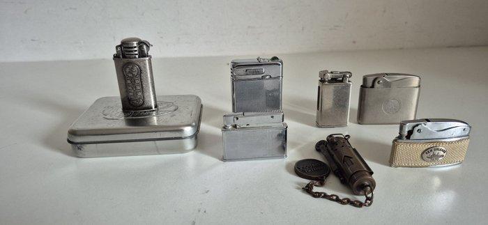 Eska - Zonder minimumprijs - Zakaansteker - Staal, Messing -, Verzamelen, Rookartikelen, Aanstekers en Luciferdoosjes