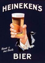 Heineken's bier biedt u het beste reclamebord, Verzamelen, Merken en Reclamevoorwerpen, Nieuw, Verzenden