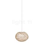 Umage Eos Hanglamp, lampenkap bruin/kabel wit - ø¸20 cm, Verzenden, Nieuw