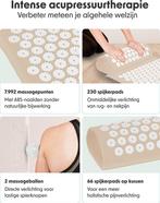 2dekans | LifeGoods Acupressuur Mat met Kussen - Shakti mat, Sport en Fitness, Massageproducten, Ophalen of Verzenden, Zo goed als nieuw