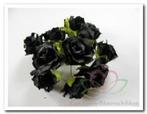 Mulberry roos black zwart roses 3. 5cm. pak50 b, Huis en Inrichting, Ophalen of Verzenden, Nieuw