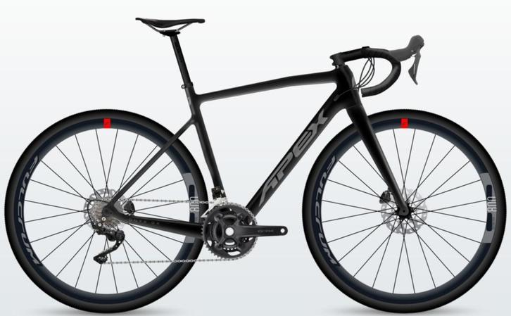 Apex Onyx GX Gravel Carbon NU 1750,-, Fietsen en Brommers, Fietsen | Racefietsen, Nieuw, Ophalen